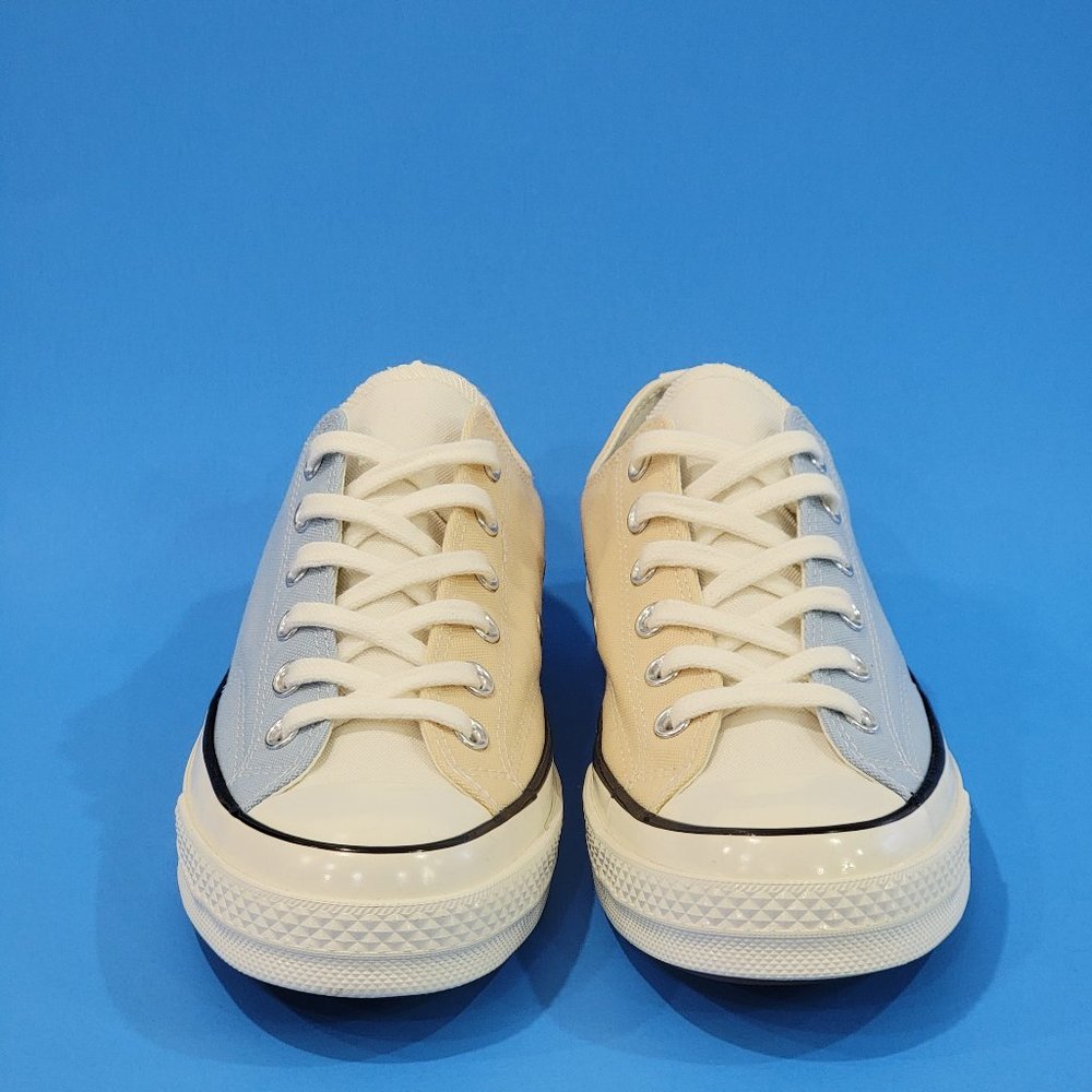 Converse Chuck 70 Low Top Classic Blue Yellow Canvas Unisex Sneakers 171661C NWT - Picture 6 of 6